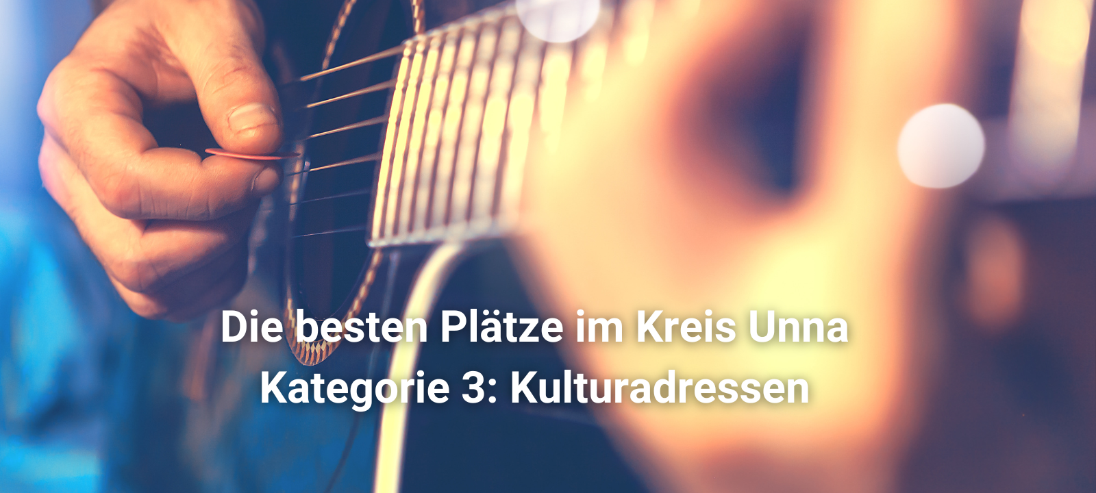 Die besten Plätze im Kreis Unna - Kategorie 3: Kultur