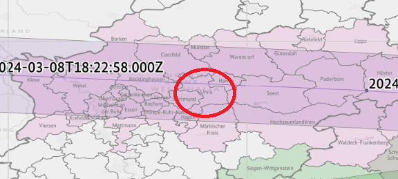Kreis Unna: Warnung vor Weltraumtrümmern