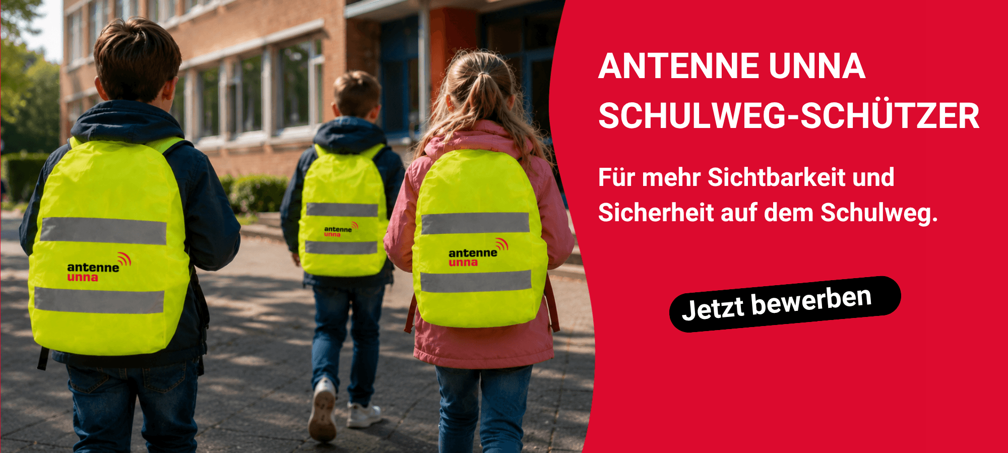 Schulweg-Schützer: Sicher zur Schule mit Antenne Unna