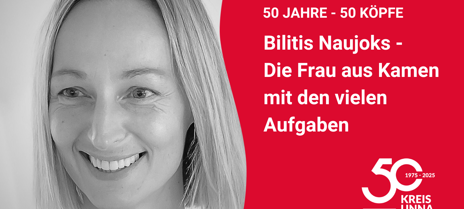 50 Jahre, 50 Köpfe #8: Die Frau mit den vielen Aufgaben