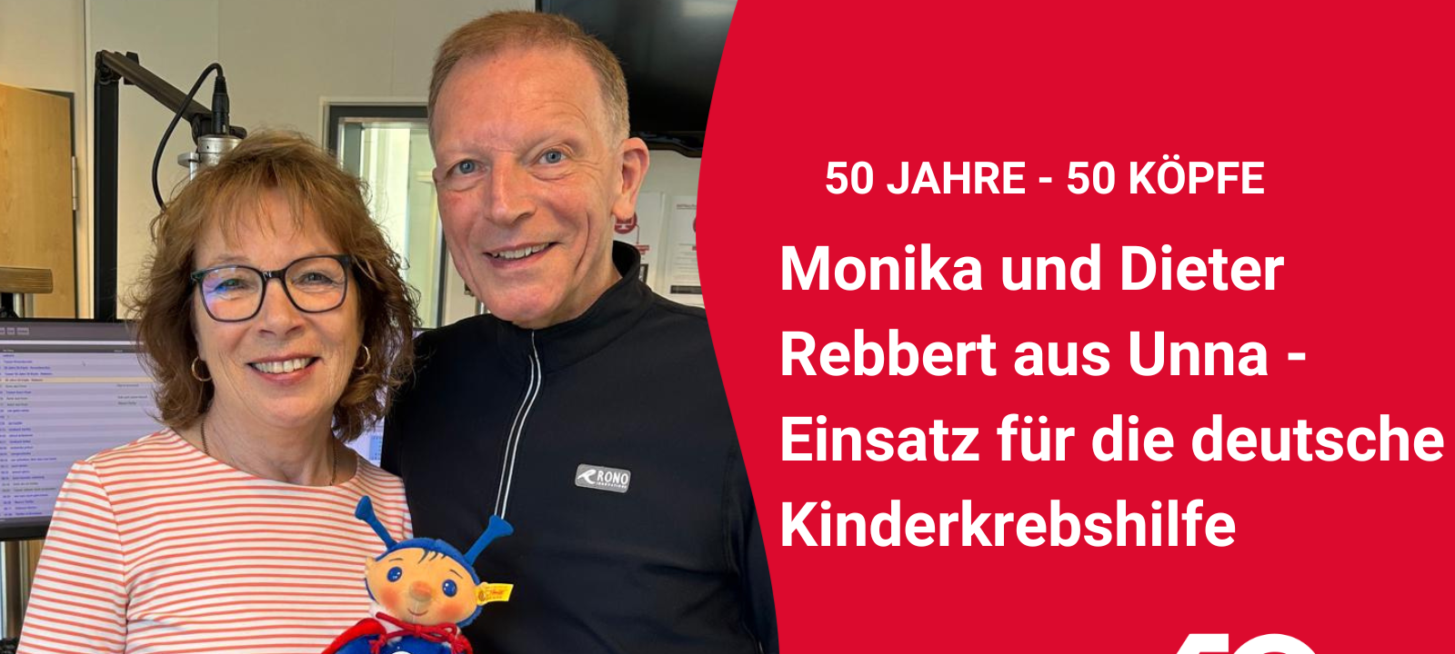 50 Jahre, 50 Köpfe #14: Einsatz für die Kinderkrebshilfe
