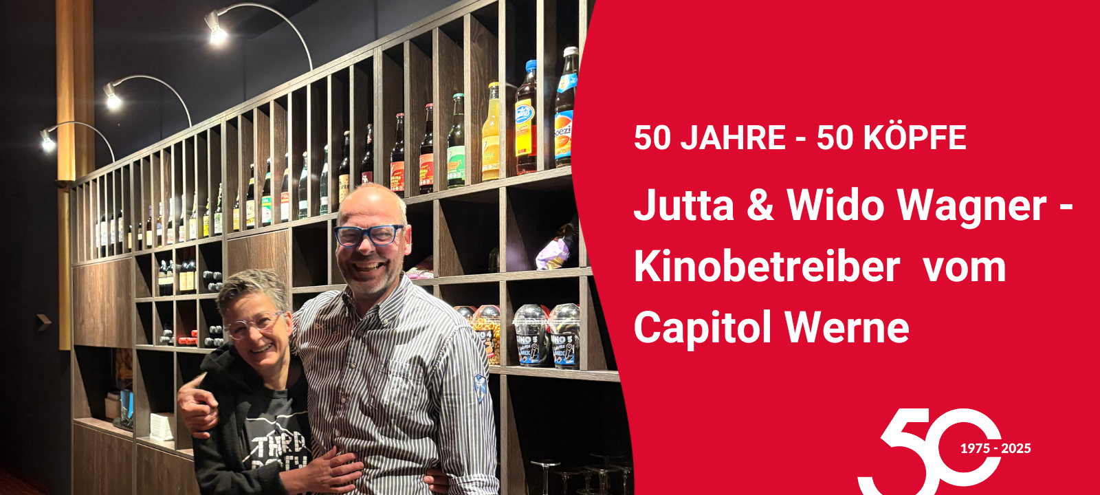 50 Jahre, 50 Köpfe #28: Jutta & Wido Wagner