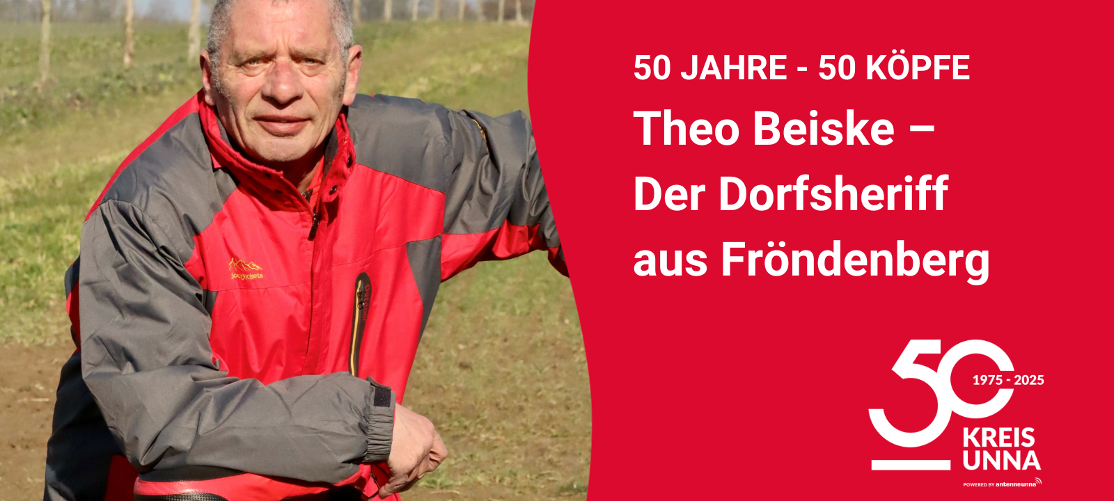 50 Jahre, 50 Köpfe #4: Dorfsheriff mit Herz für Kinder