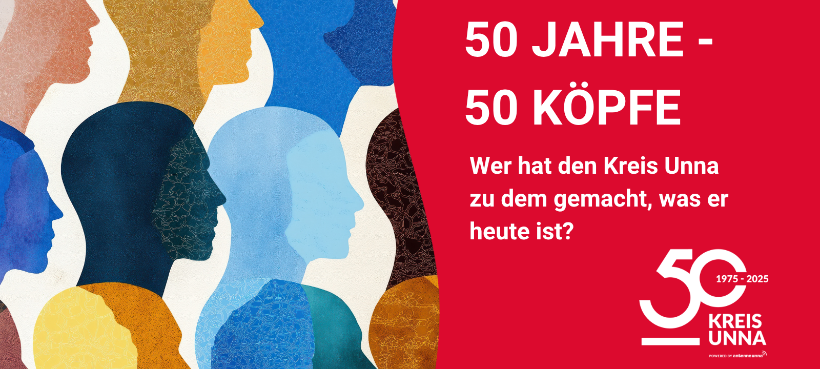 50 Jahre – 50 Köpfe
