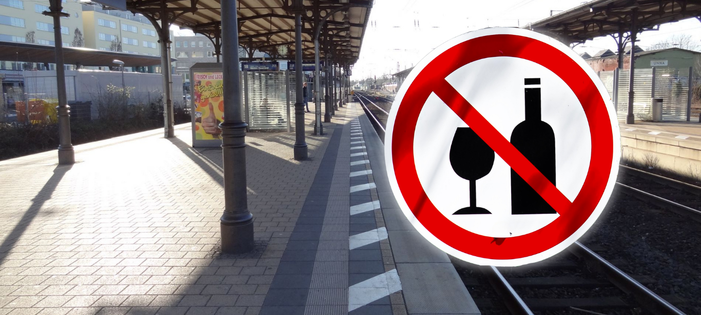 Alkoholverbot an Bahnhöfen im Kreis Unna?