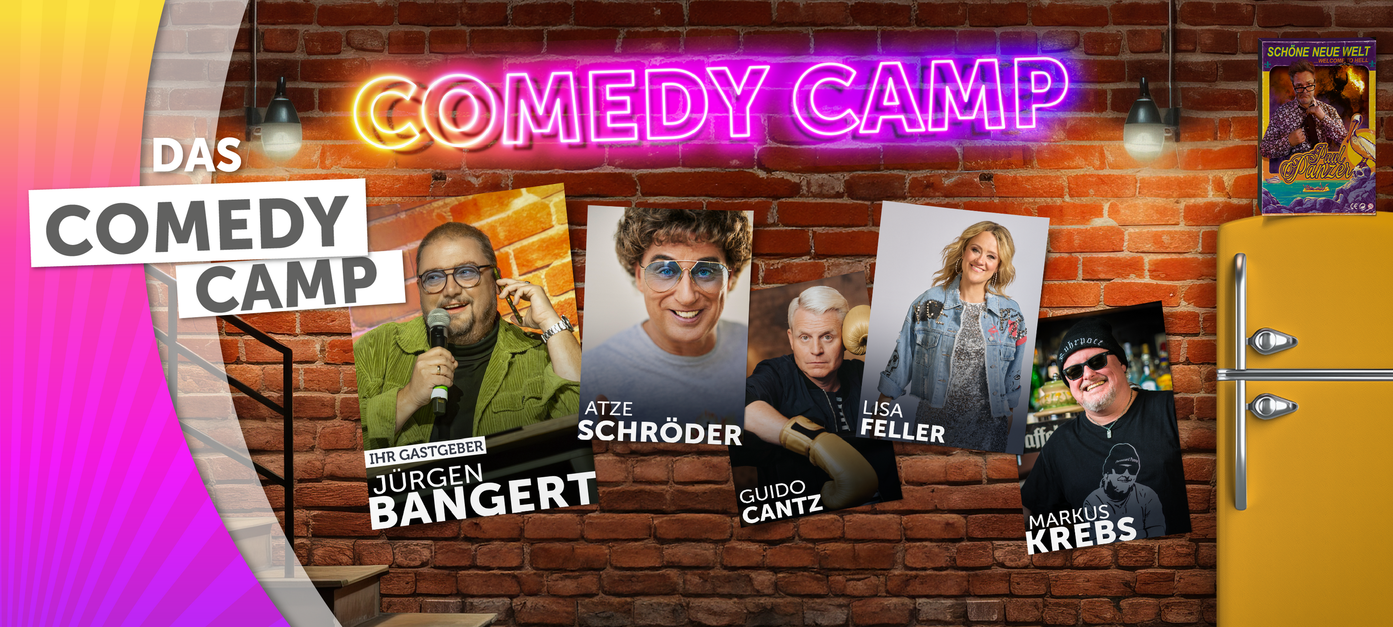 Diese Comedy-Stars erwarten euch auf der Tour in 2025