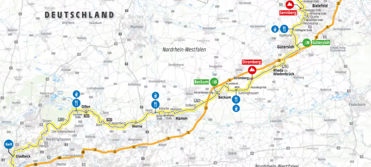 Deutschland Tour: Radprofis rollen durch Werne