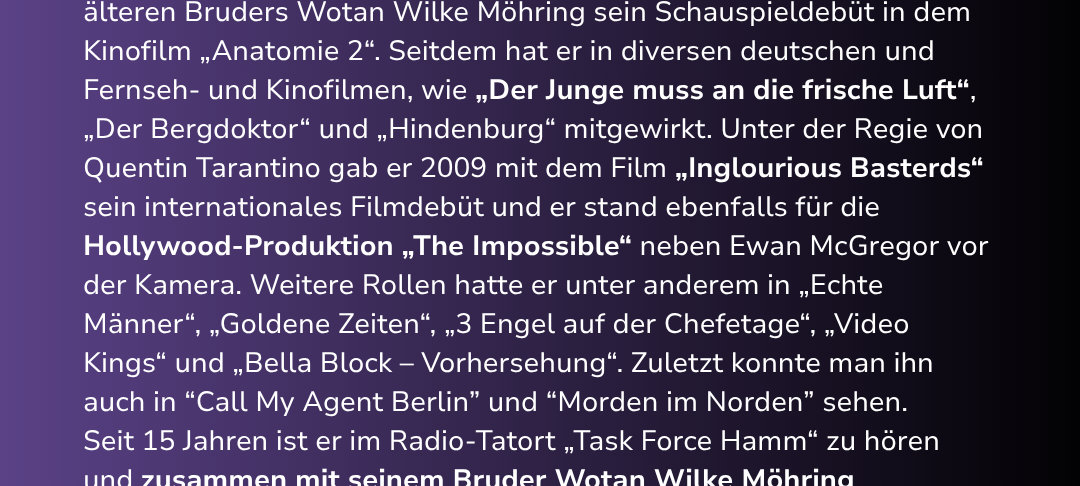 Der Christian-Tasche-Filmpreis 2025