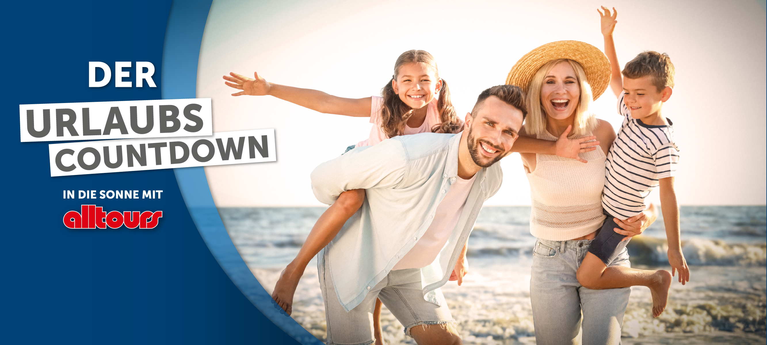 Der Urlaubscountdown - in die Sonne mit alltours