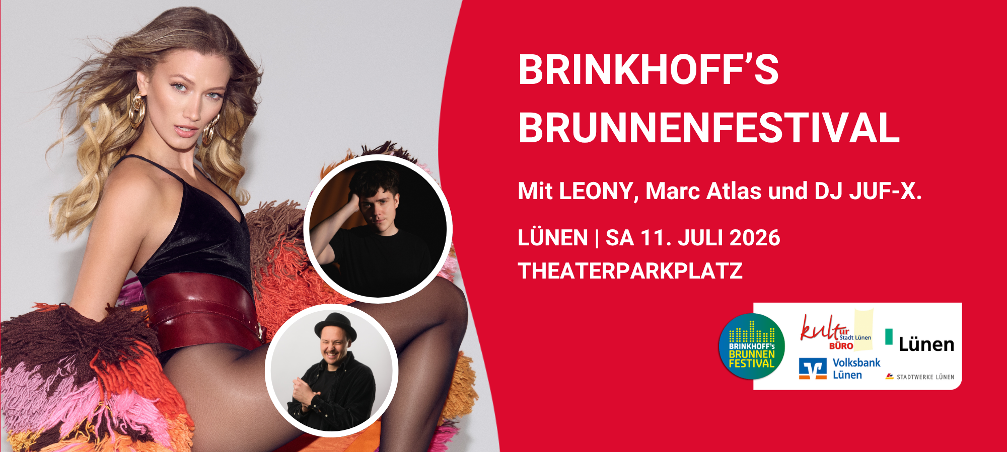 Brinkhoff’s Brunnenfestival mit LEONY in Lünen