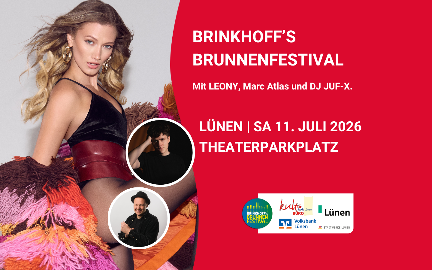 BRINKhoff’s Brunnenfestival mit LEONY in Lünen