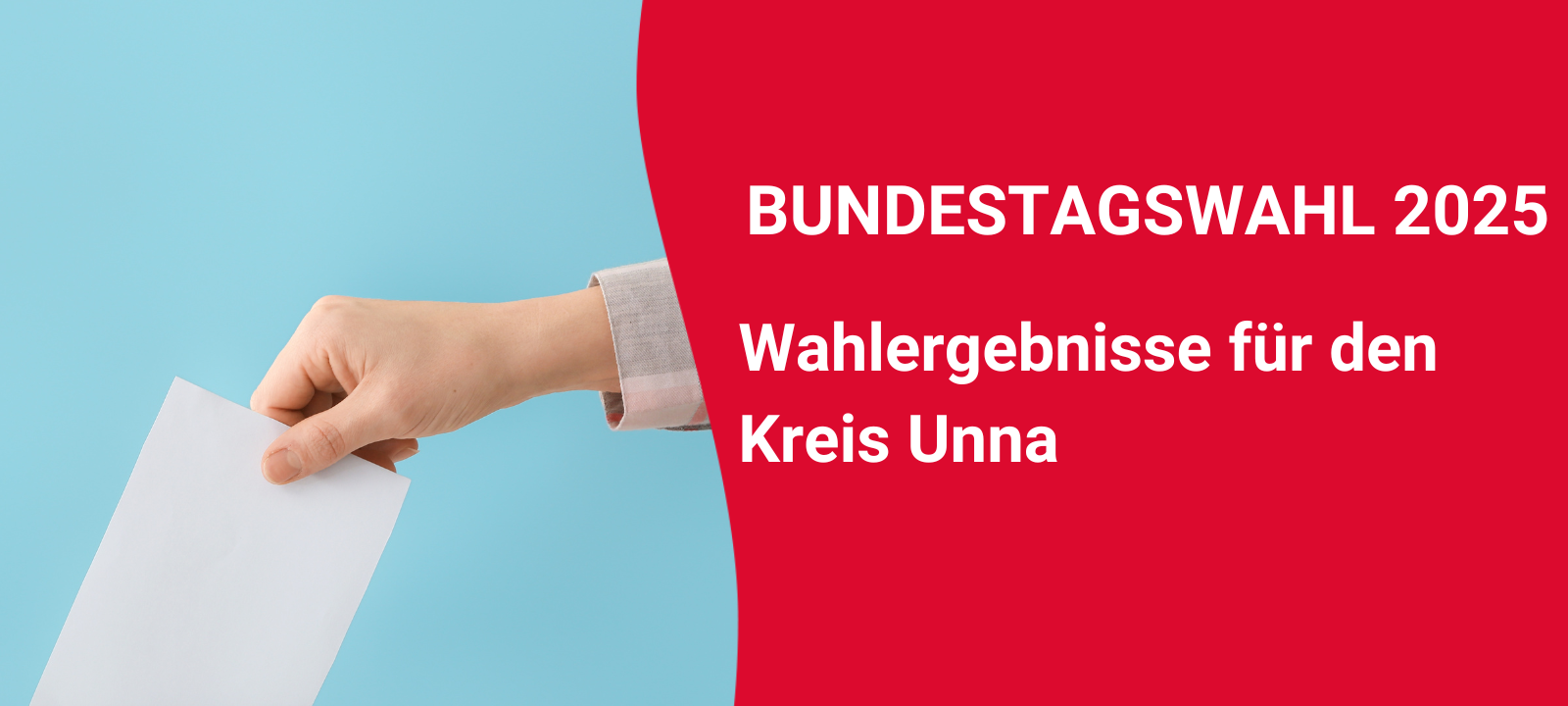 Wahlkreis Hamm - Unna II: CDU siegt bei Zweitstimmen