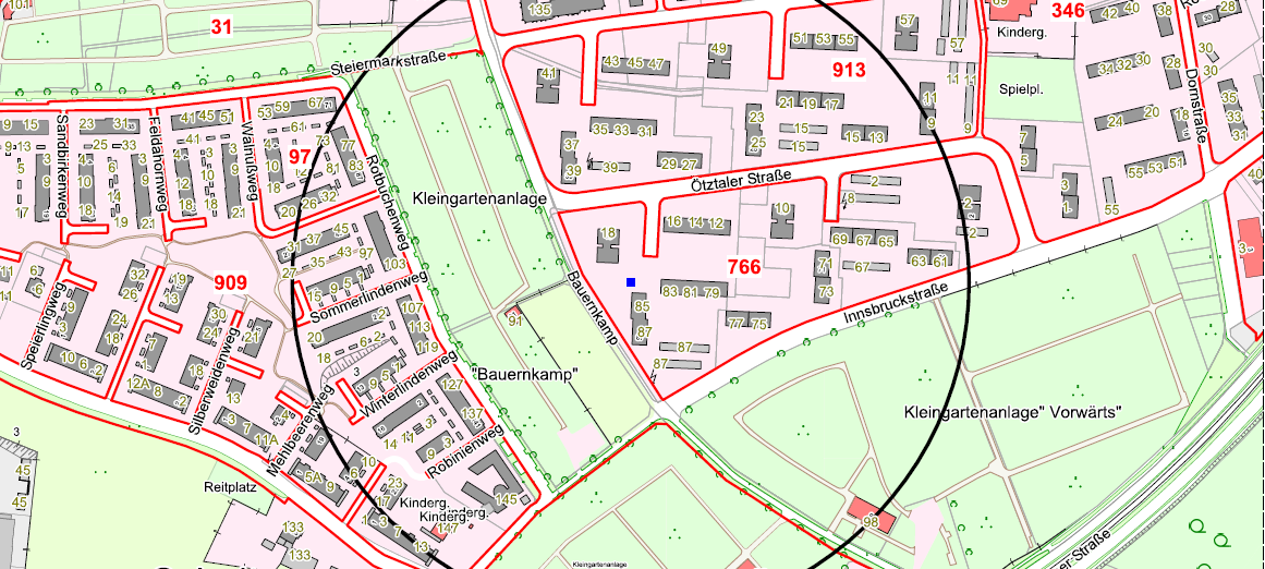 In Dortmund-Eving ist bei Baumaßnahmen ein Blindgänger aus dem 2. Weltkrieg entdeckt worden. Die britische 250 Kilogrammbombe muss noch heute entschärft werden, so die Stadt.